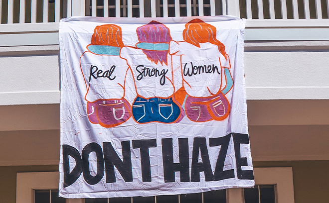 Real Strong Women Don't Haze