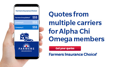 ALPHA CHI OMEGA IS EXCITED TO WORK WITH FARMERS  GROUPSELECT®