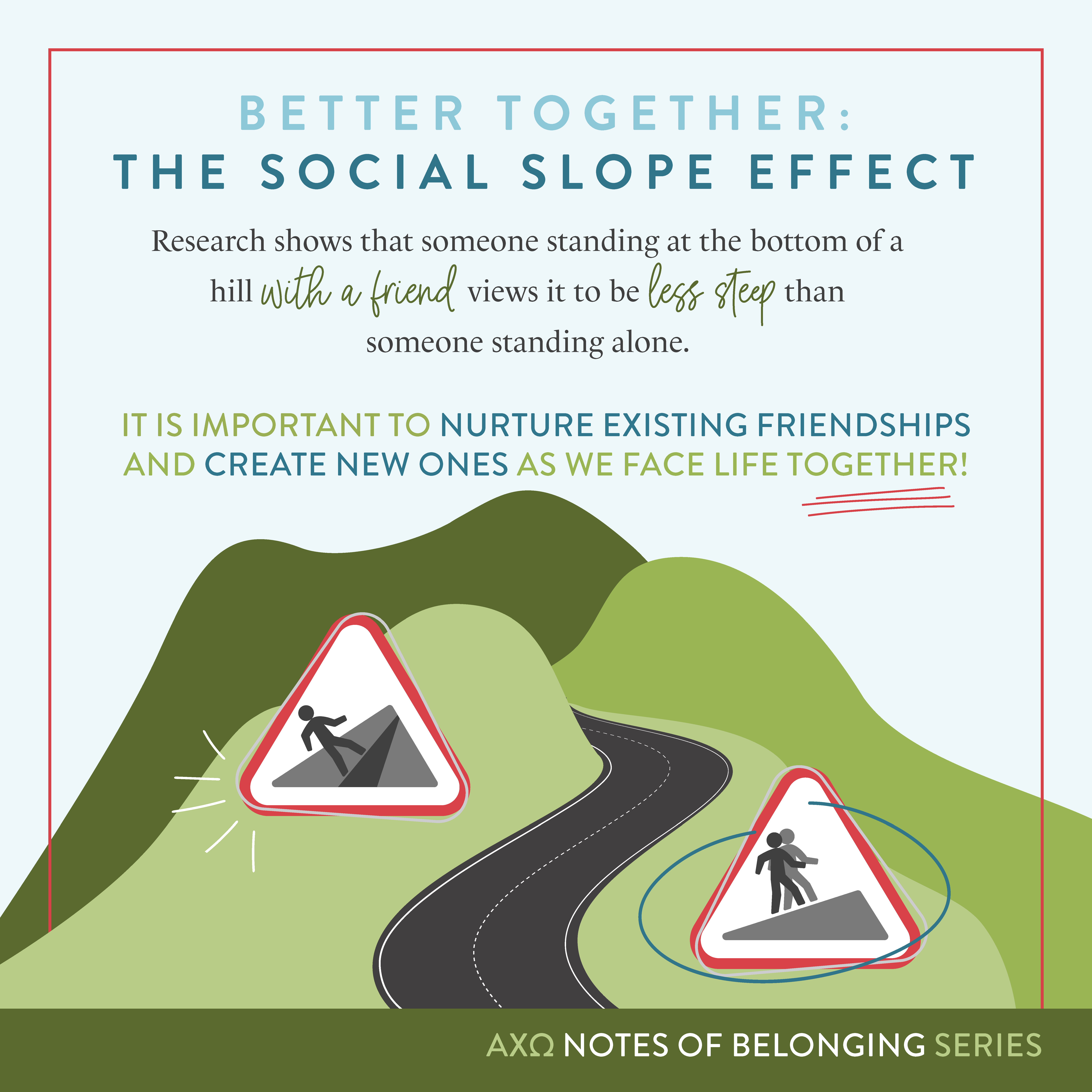 Notes of Belonging - Better Together: The Social Slope Effect